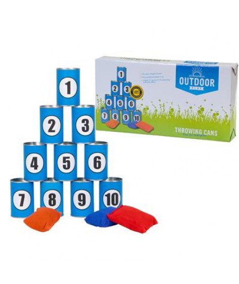 Outdoor Play - Throwing Cans